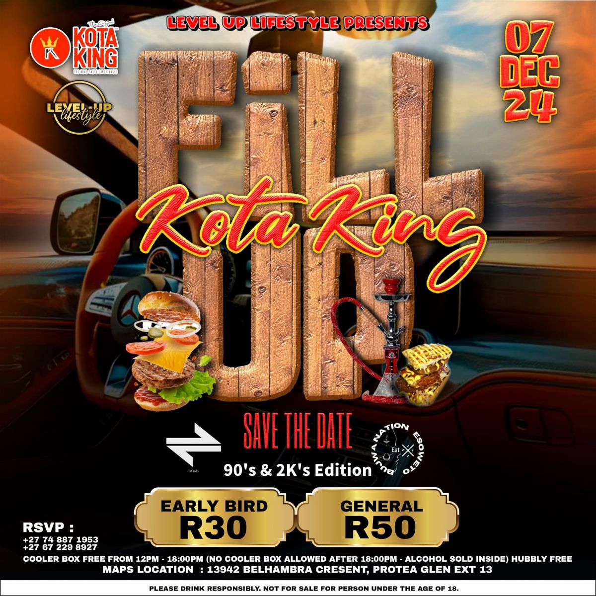 FILL UP KOTA KING - 90'S & 2K'S EDITION 