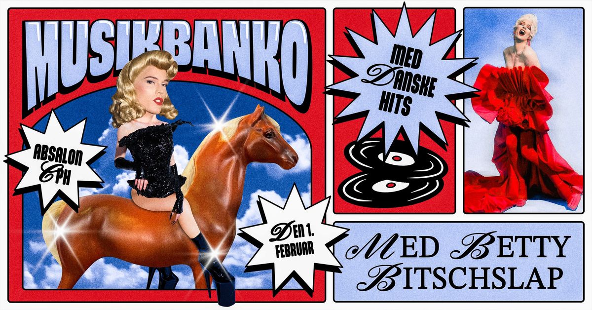 Musikbanko med Betty Bitschlap - Danske Hits