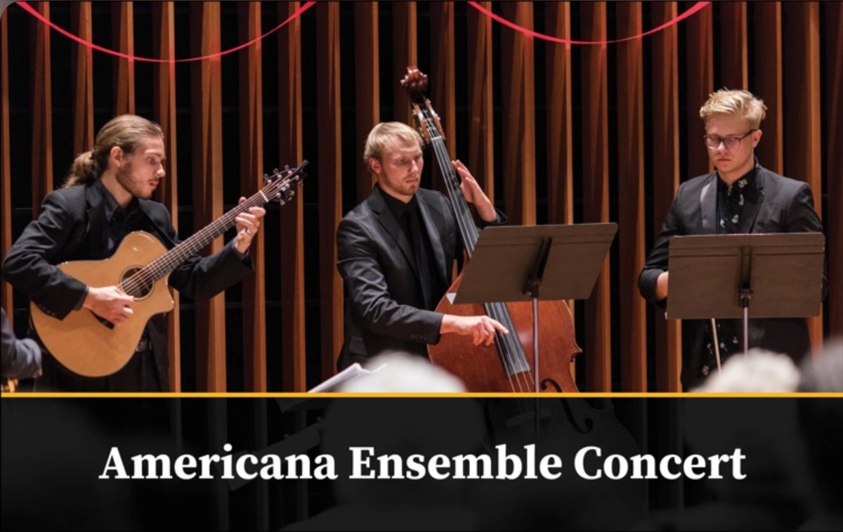 Americana Ensemble Fall Concert