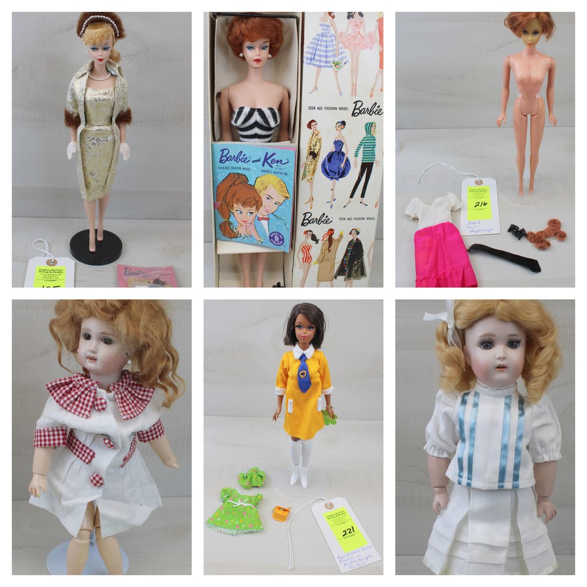 FANTASTIC & HUGE BARBIE & DOLL COLLECTION AUCTION