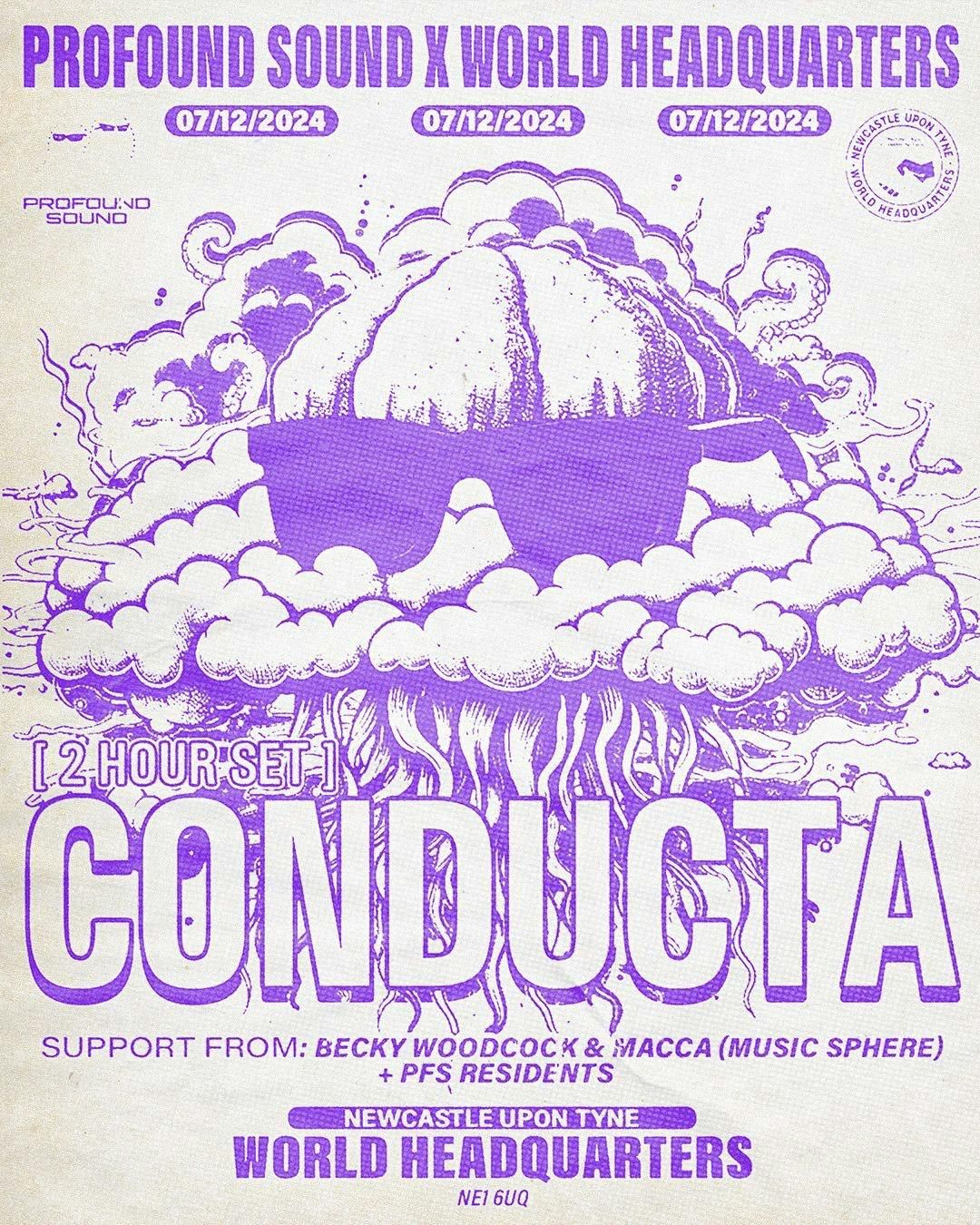 Profound Sound X World HQ presents CONDUCTA