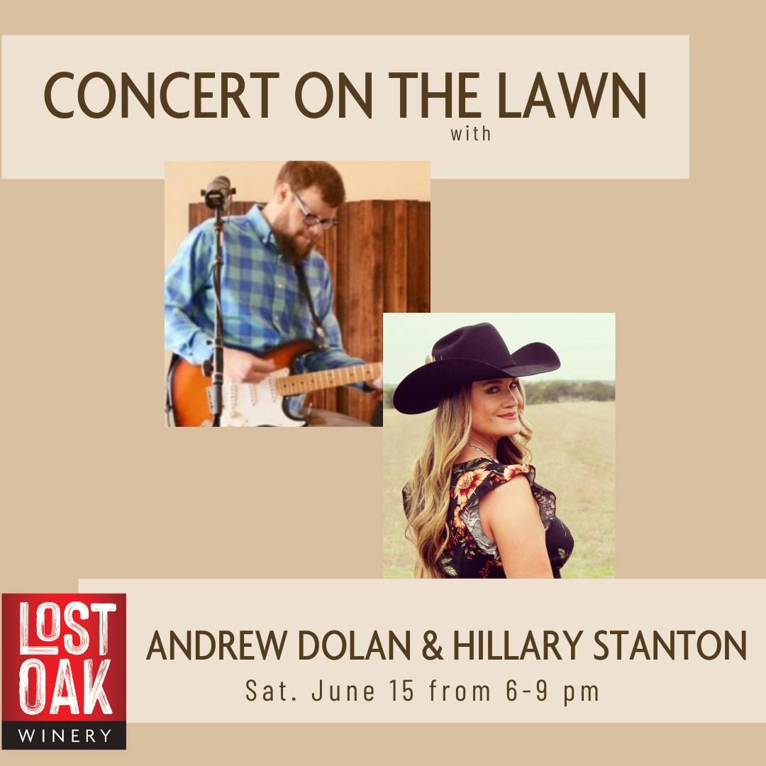 Concert on the Lawn with Andrew Dolan & Hillary Stanton