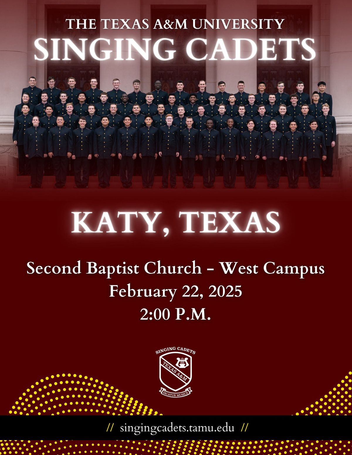 2025 Katy A&M Club TAMU Singing Cadets Concert