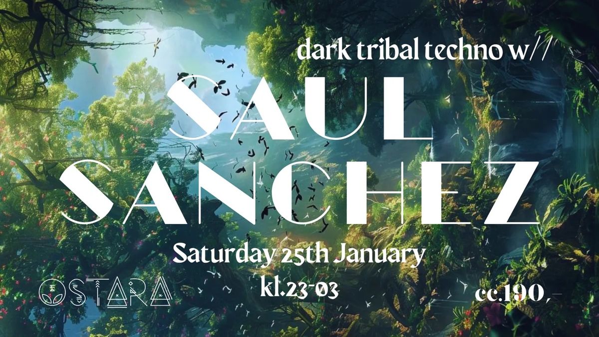 Dark Tribal techno w\/\/ SAUL SANCHEZ