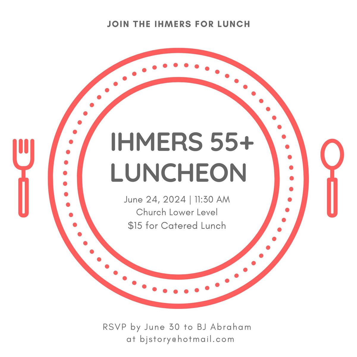 55+ Luncheon