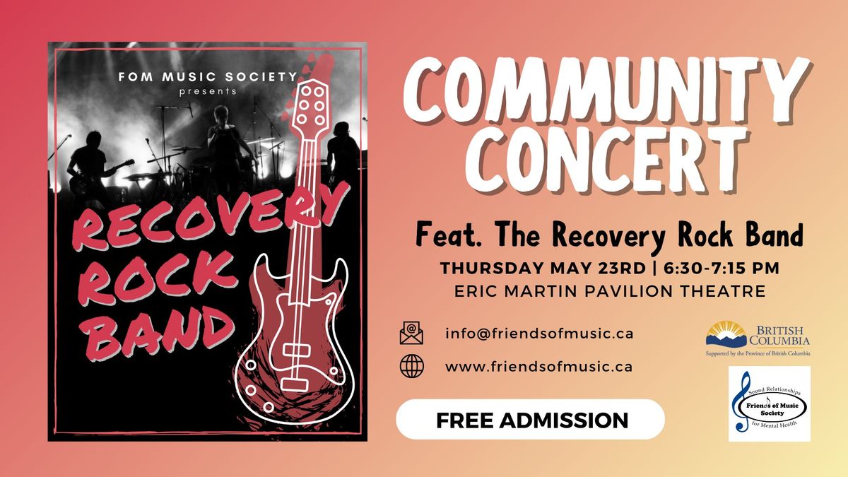 Community Concert with Recovery Rock Band