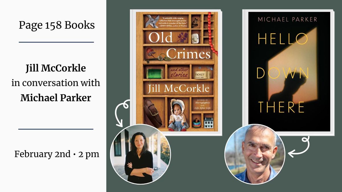 Author Event: Jill McCorkle and Michael Parker, in conversation