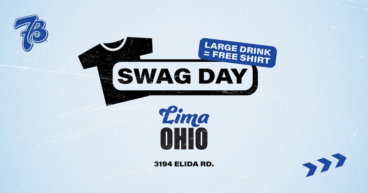 FREE SHIRTS | SWAG DAY | LIMA, OHIO!!