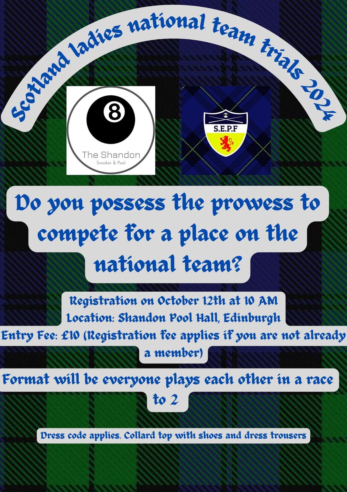 Scotland ladies trials 