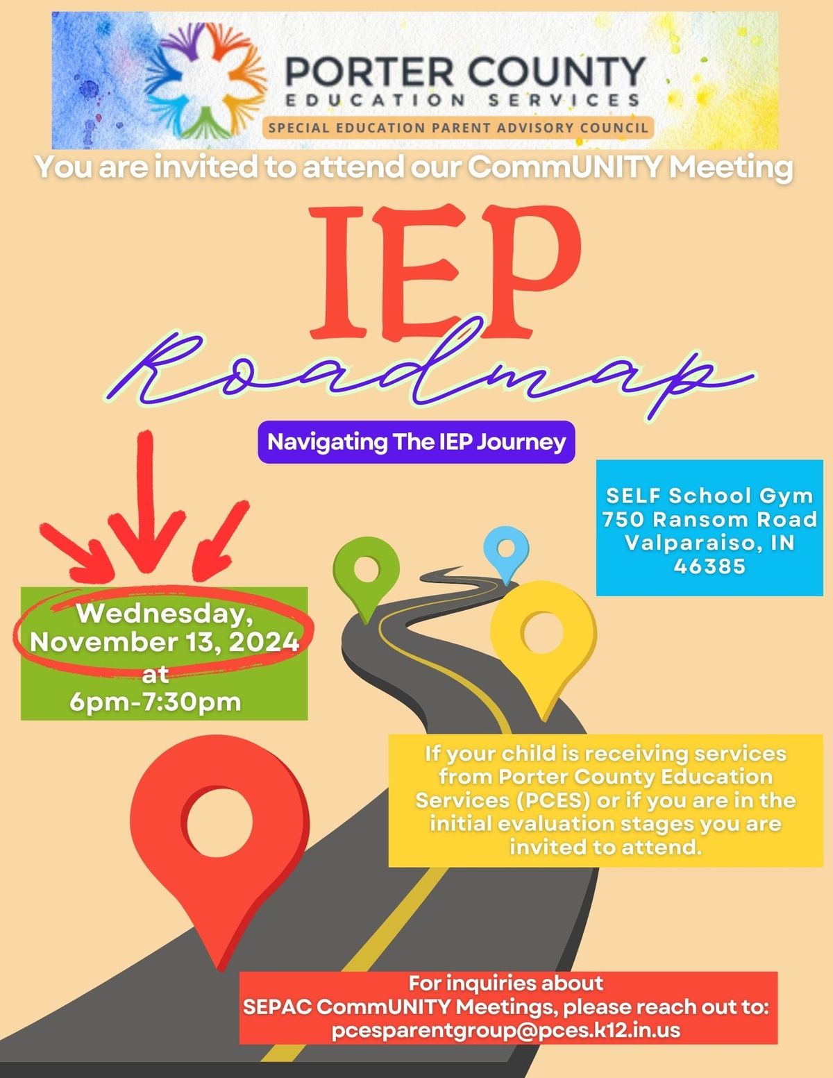 SEPAC CommUNITY Meeting - November 13, 2024