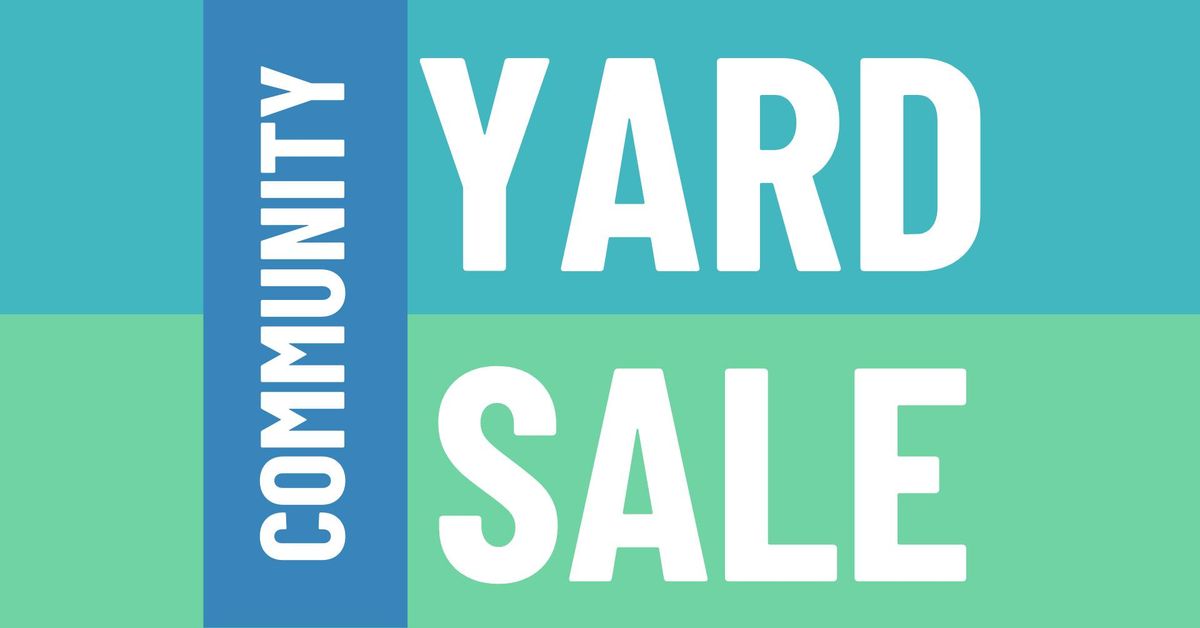 5th ANNUAL LEAFMORE COMMUNITY YARDSALE!