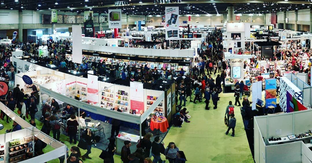 Sortie au salon du livre de Montr\u00e9al