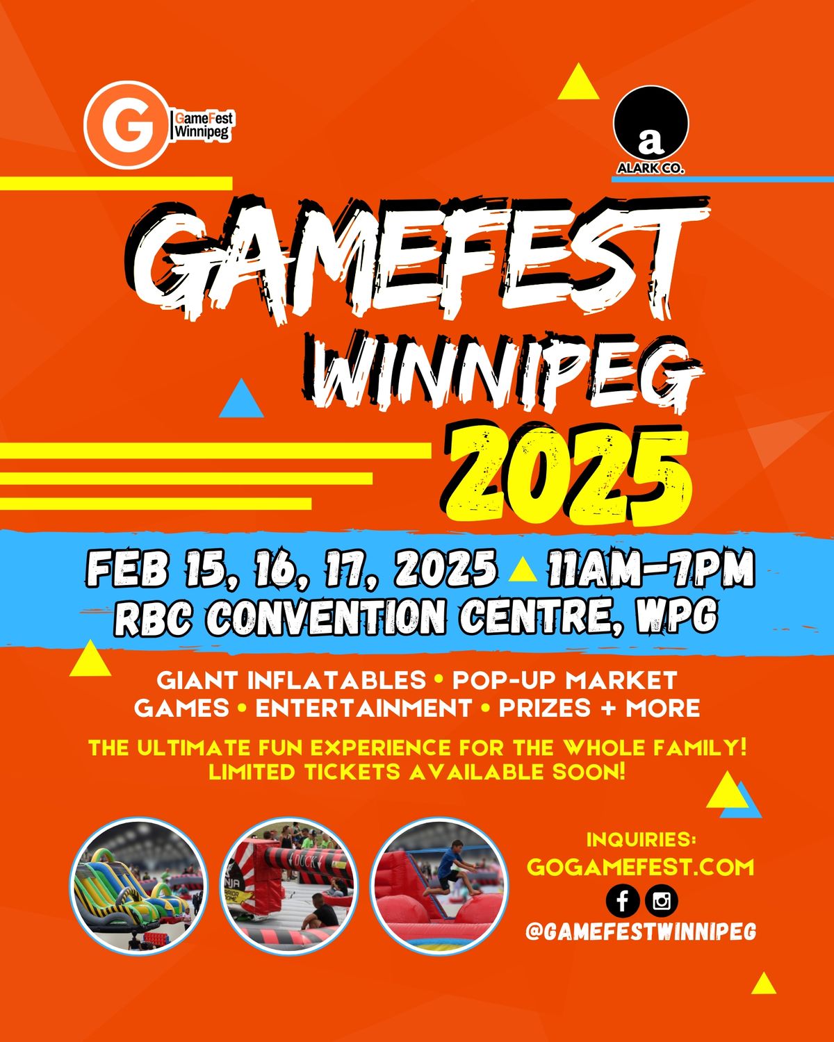 GameFest Winnipeg - Feb 15, 16 & 17, 2025