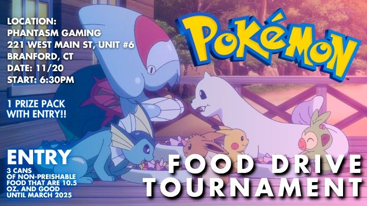 Pokemon TCG Food Drive Tournament 