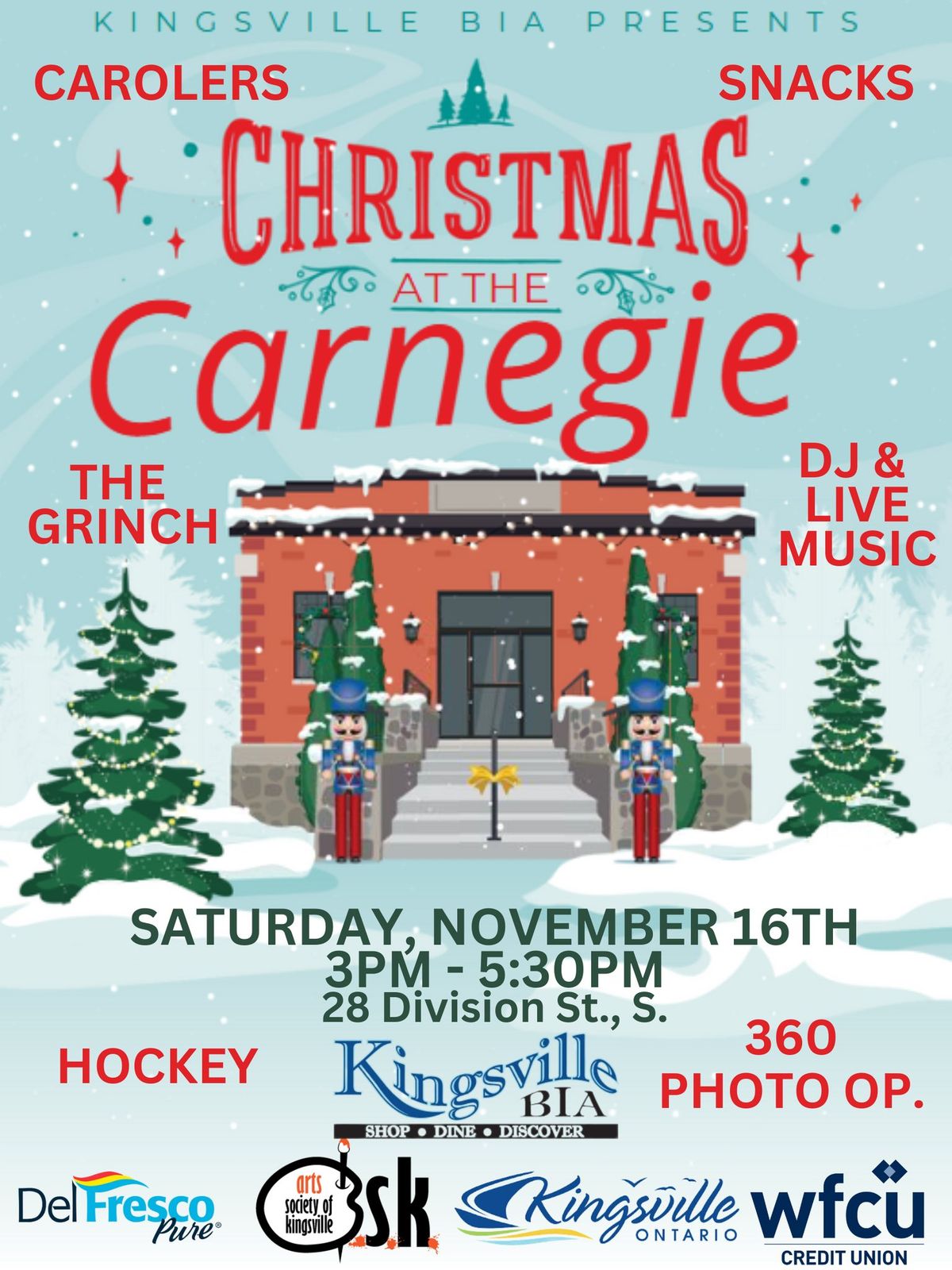 2nd Annual Christmas at the Carnegie