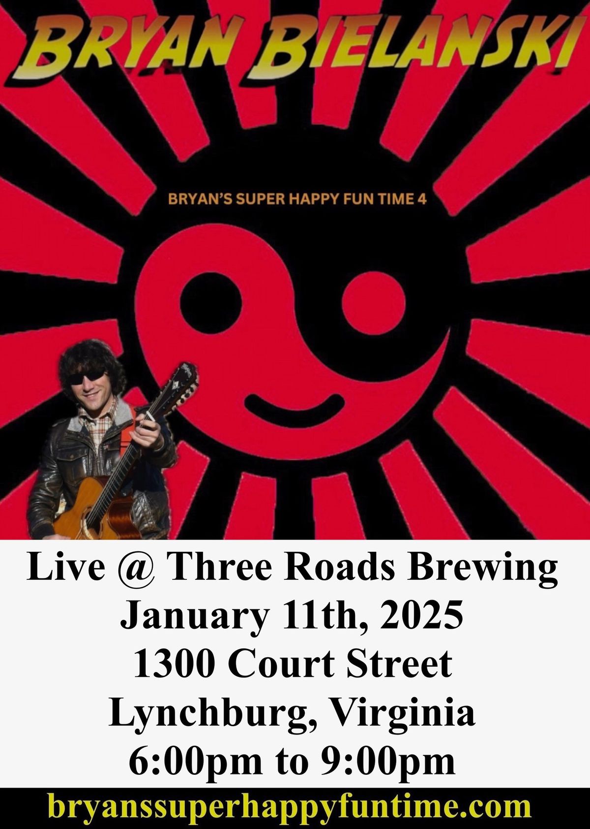 Bryan Bielanski Live @ Three Roads Brewing BURG