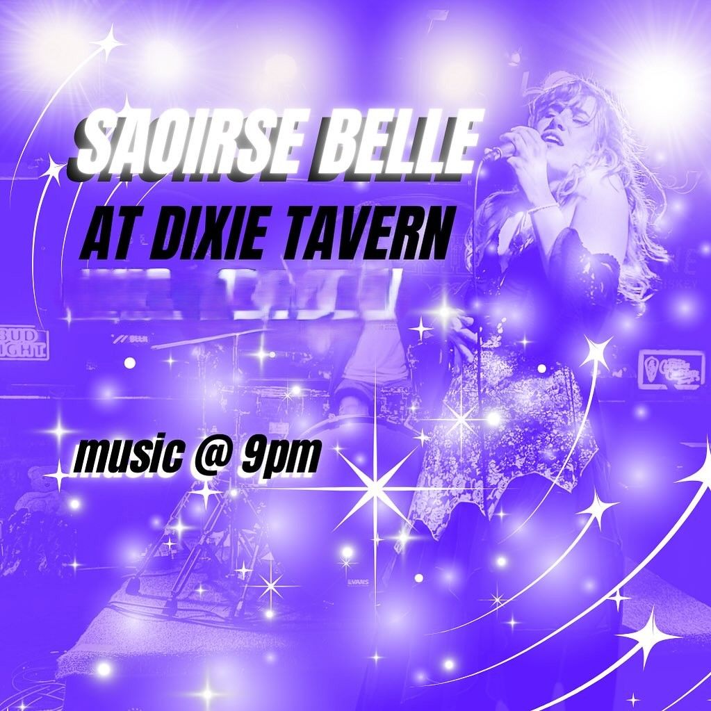 Saoirse Belle  9pm ... Free Show