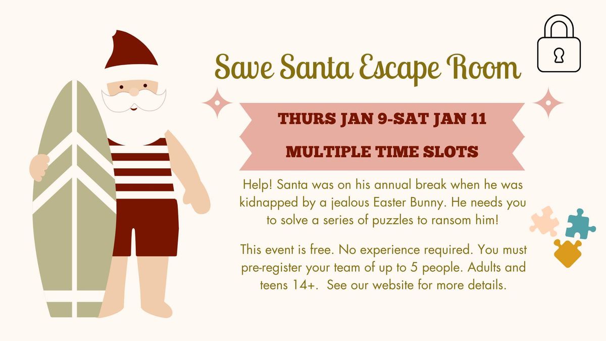 Save Santa Escape Room