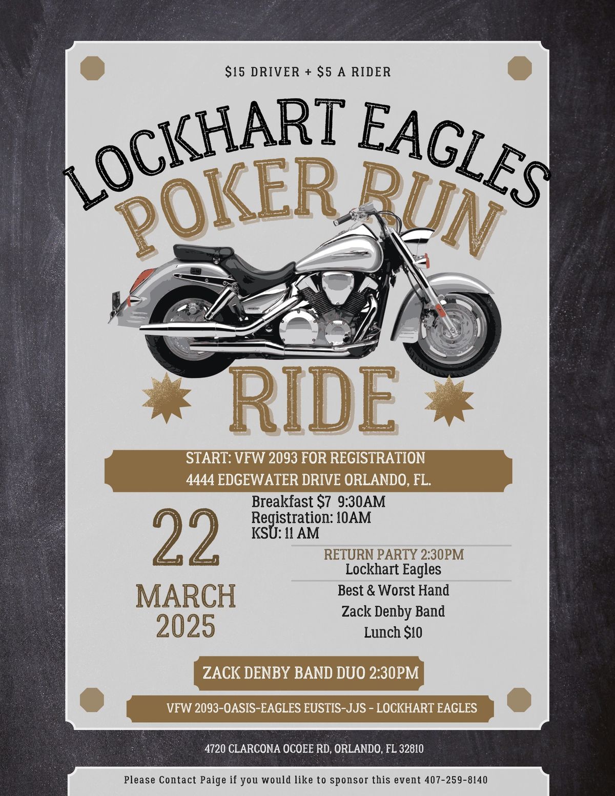 Eagles Poker Run