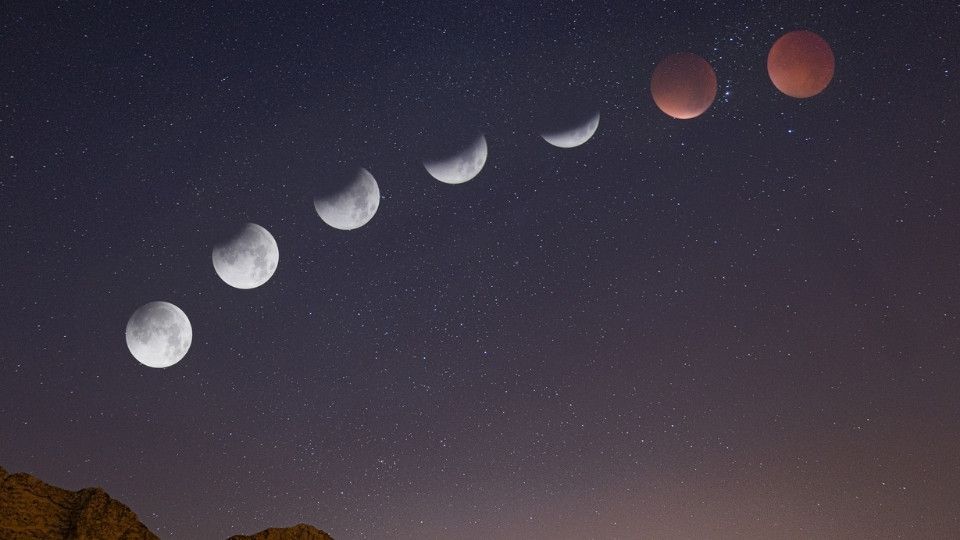 Mleiha - Total Lunar Eclipse