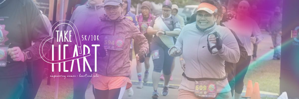 Inaugural Take Heart 10K & 5K | A women's only running event \ud83d\udc96