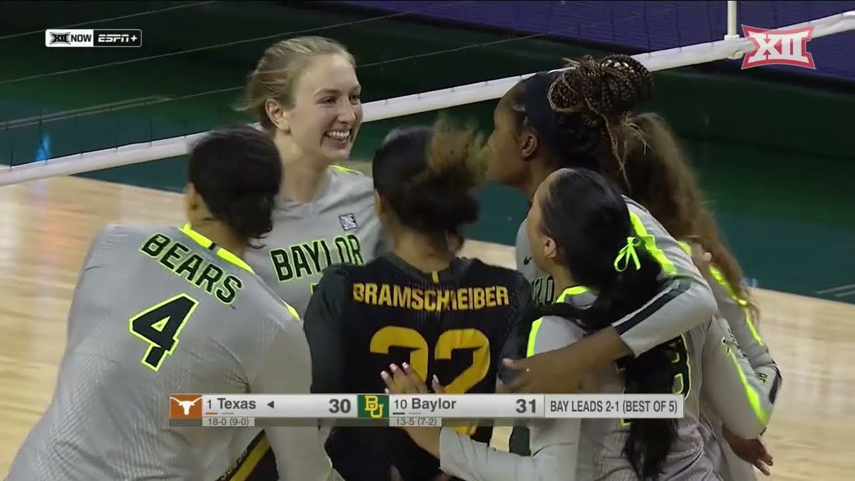 Baylor Bears at Texas Longhorns Womens Volleyball at Gregory Gym