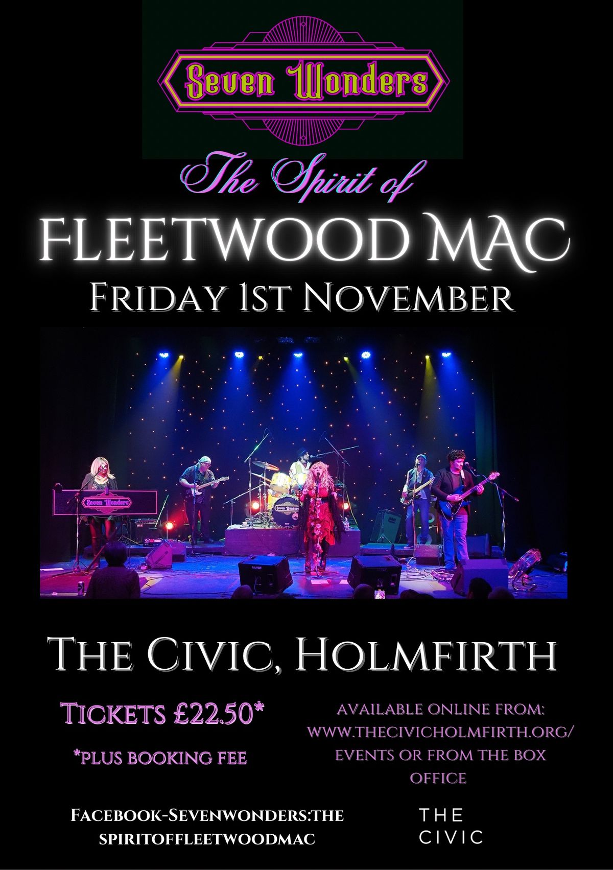 Seven Wonders-Fleetwood Mac Tribute @The Civic,Holmfirth 