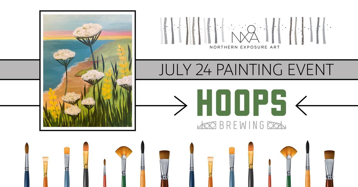 Painting Event at Hoops Brewing