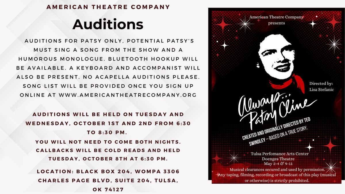 Auditions for Patsy