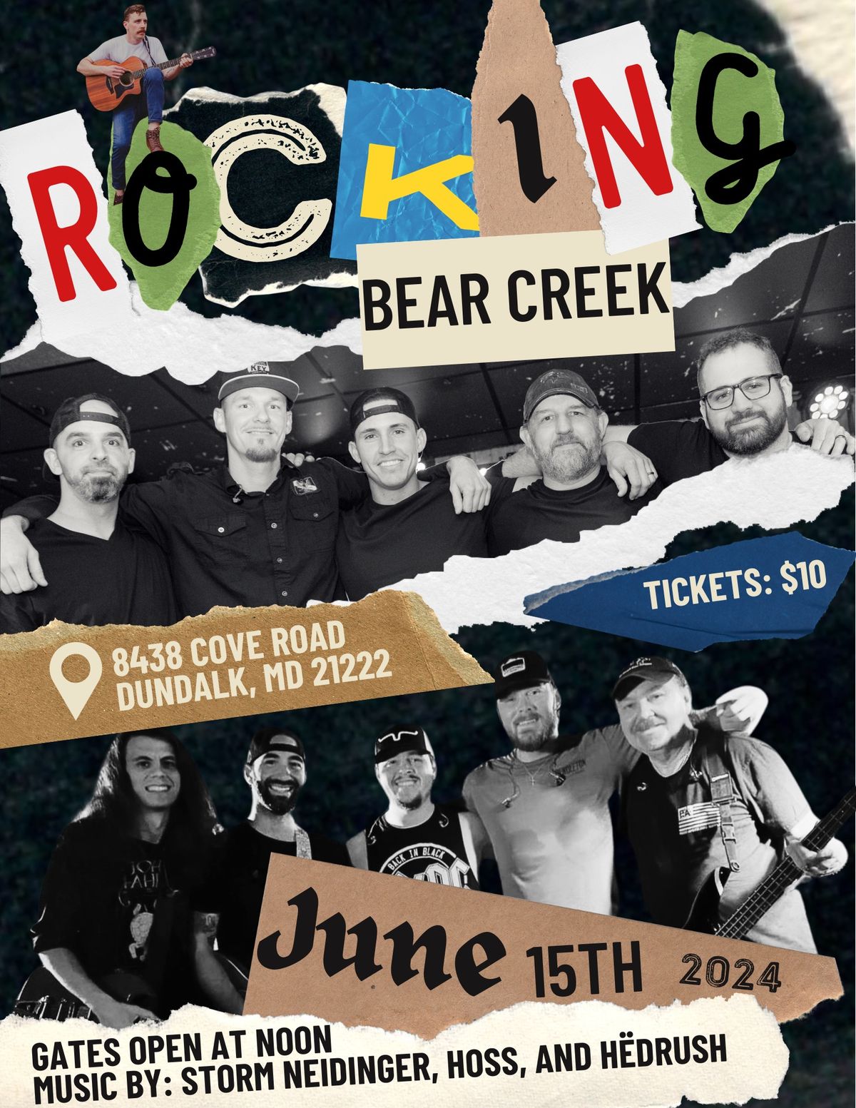 Rocking Bear Creek: H\u00cbDRUSH, HOSS, & Storm @ The Trial Club