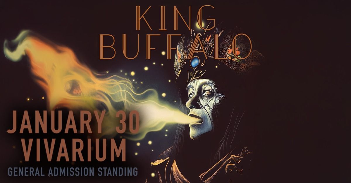 King Buffalo w\/ Jr Parks (Solo) at the Vivarium