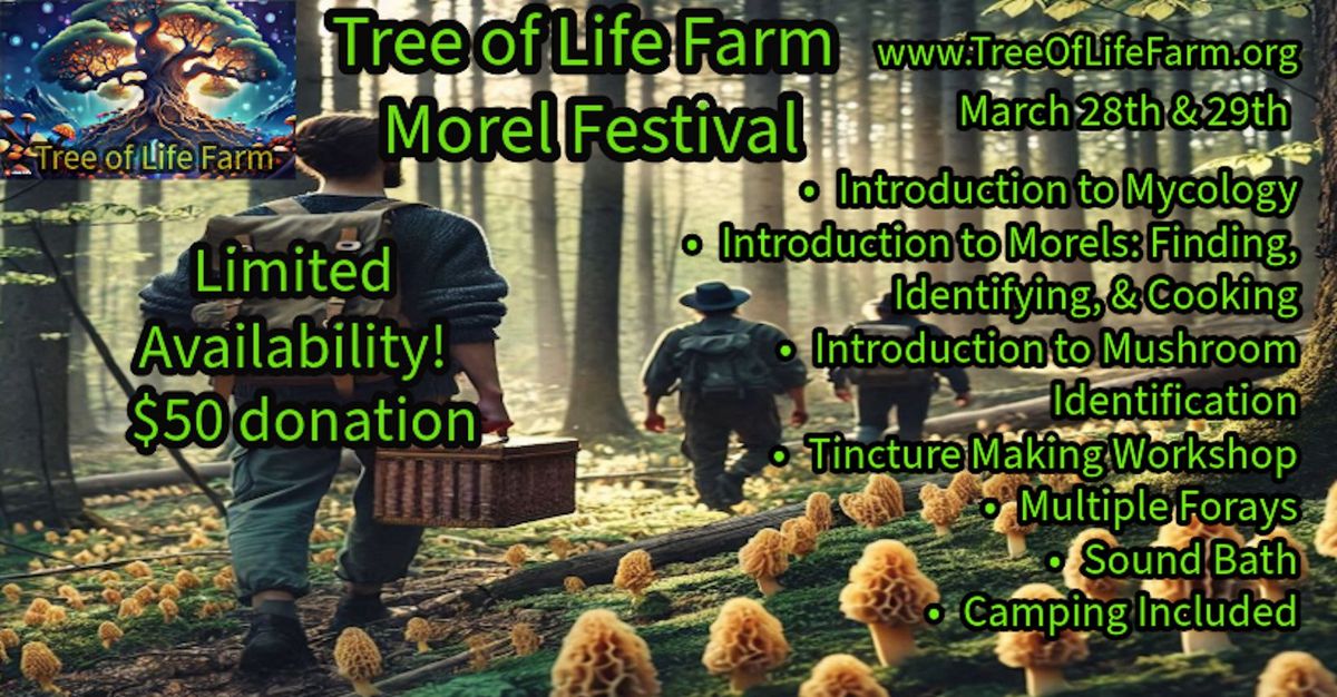 Morel Festival at the Tree of Life Farm