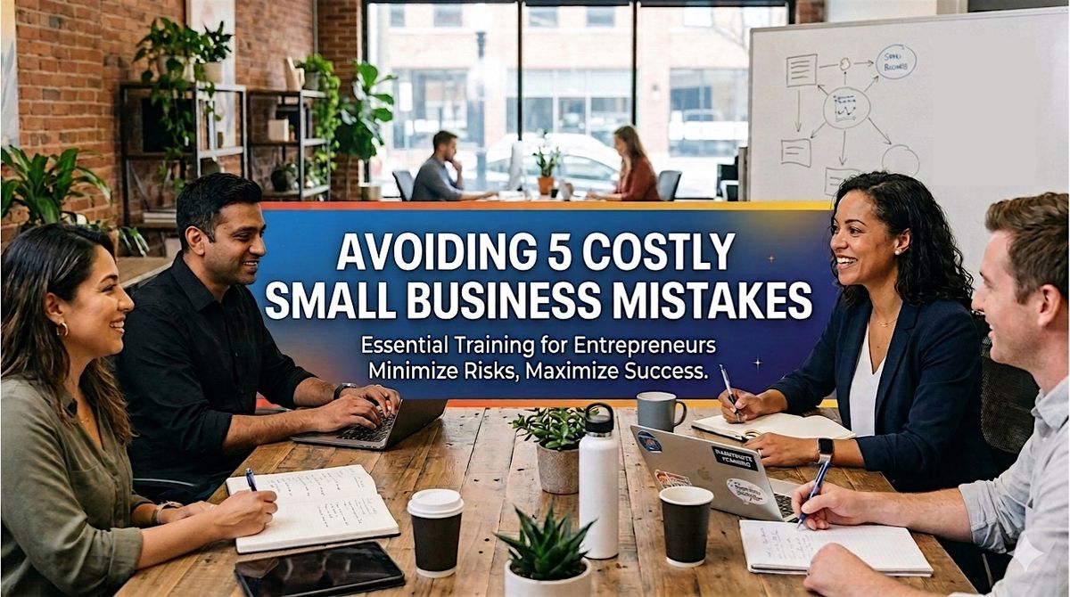 FREE Community Training: Avoiding 5 Costly Small Business Mistakes