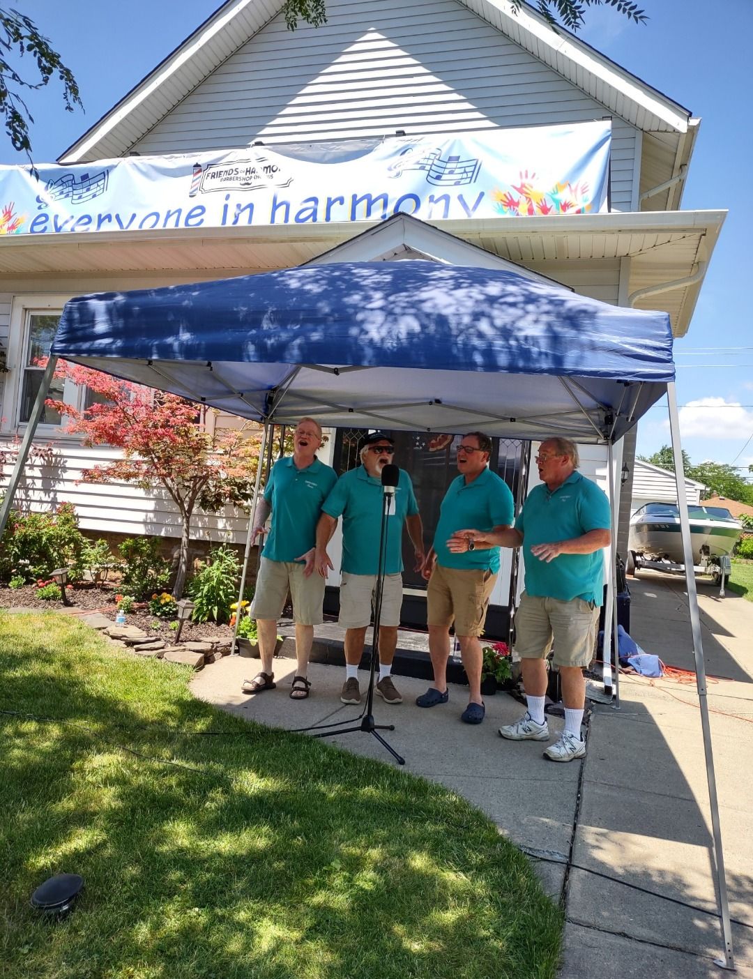 Kenmore Porchfest Quartet Crescendo