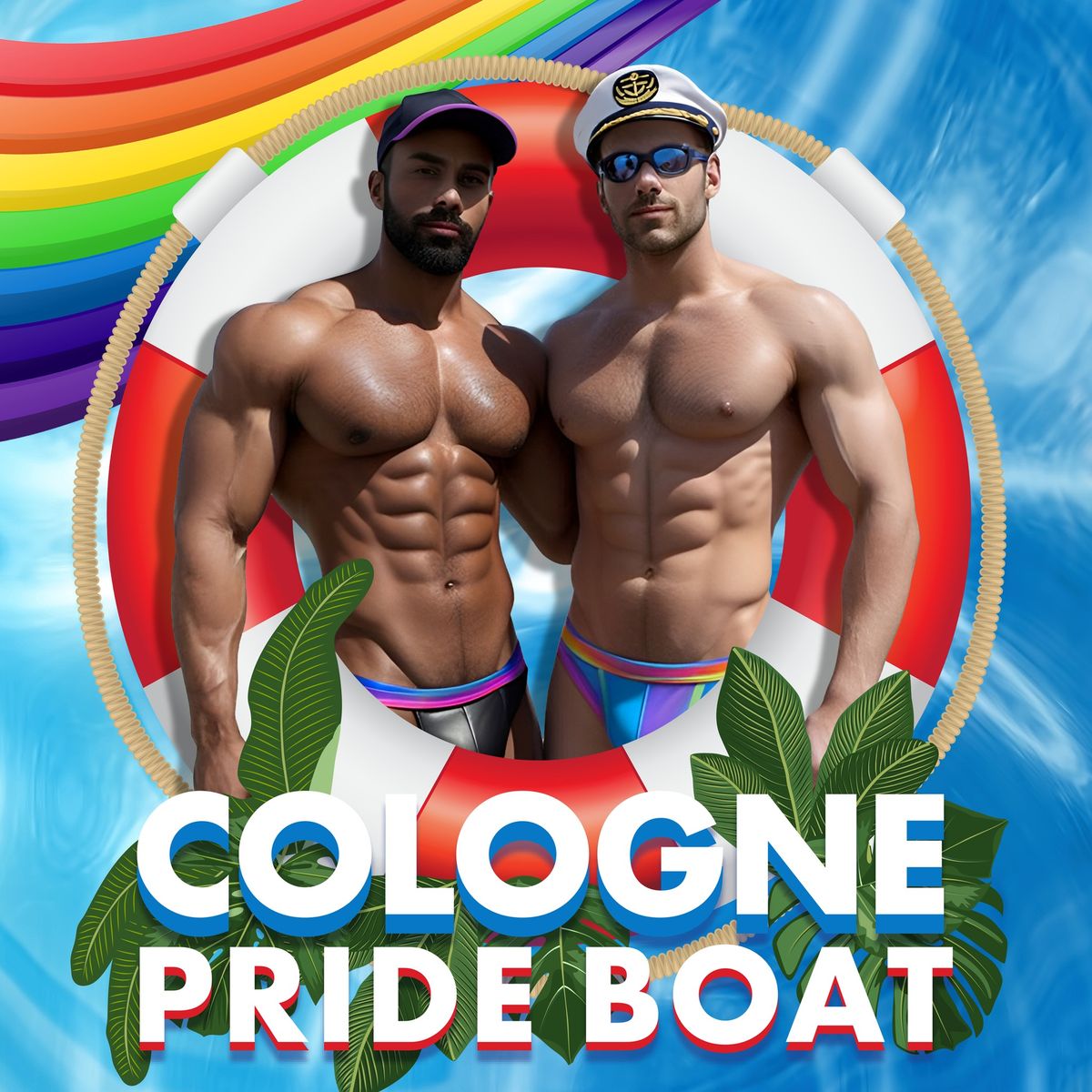 Cologne Pride Boat by Rheinfetisch