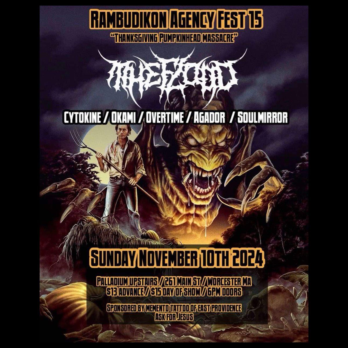 Rambudikon Agency Fest - Thanksgiving Pumpkinhead Massacre