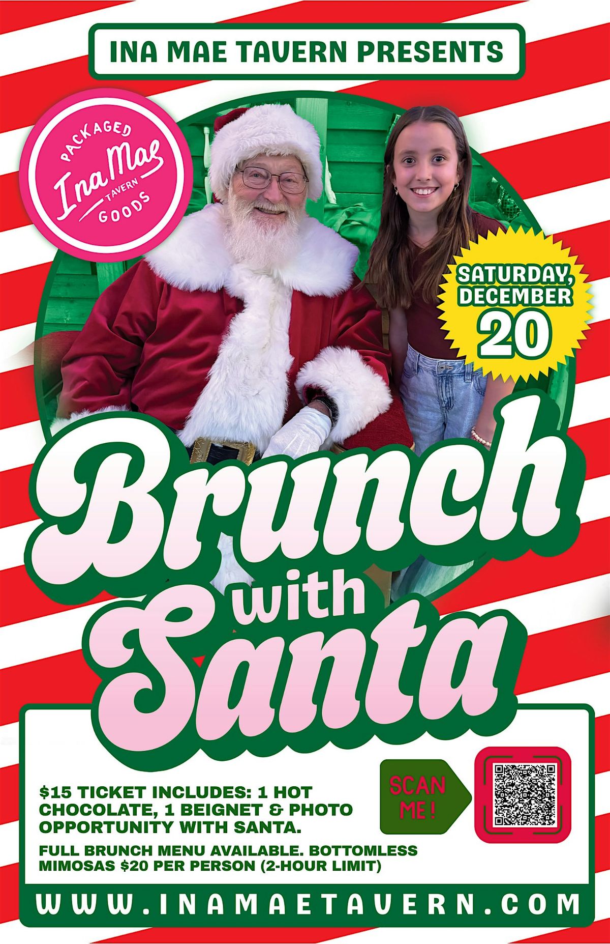 Ina Mae Tavern in Wicker Park Presents: Brunch with Santa