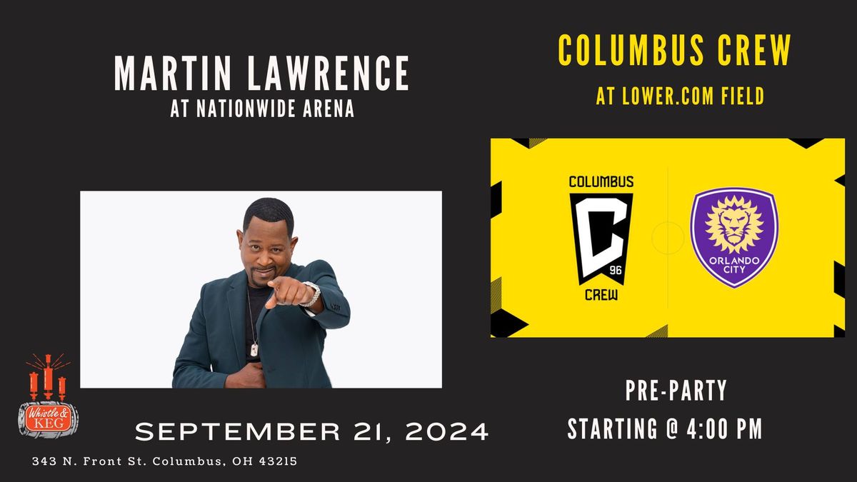 Crew Game and Martin Lawrence Event