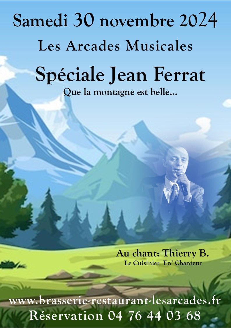 D\u00eener spectacle sp\u00e9ciale Jean Ferrat