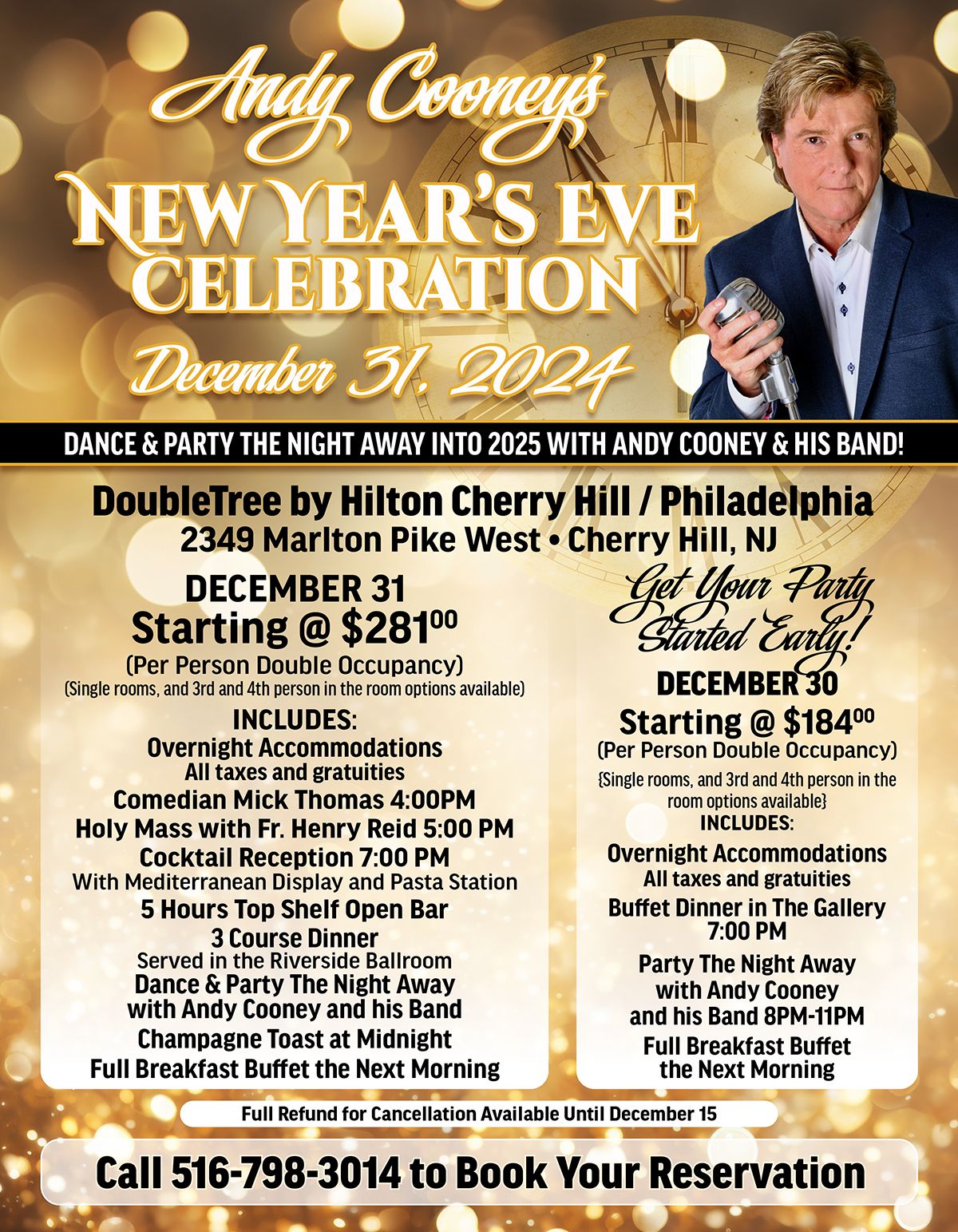 Andy Cooney's New Years Eve Celebration!