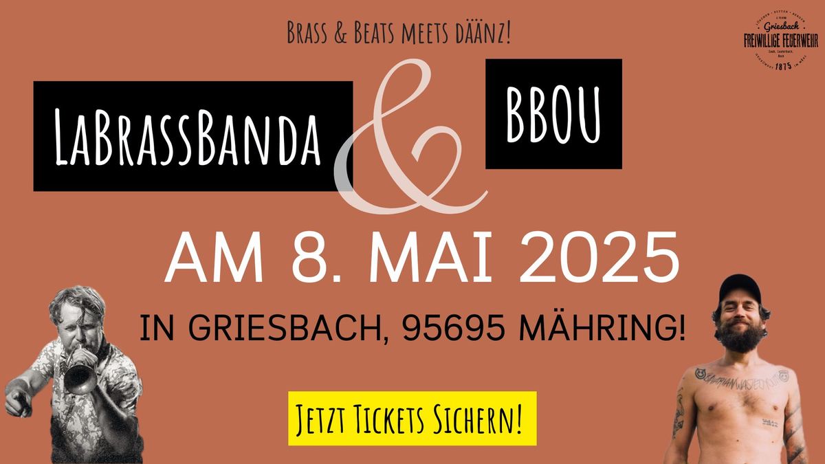 LaBrassBanda & BBOU \/ Brass & Beats meets D\u00e4\u00e4nz! 