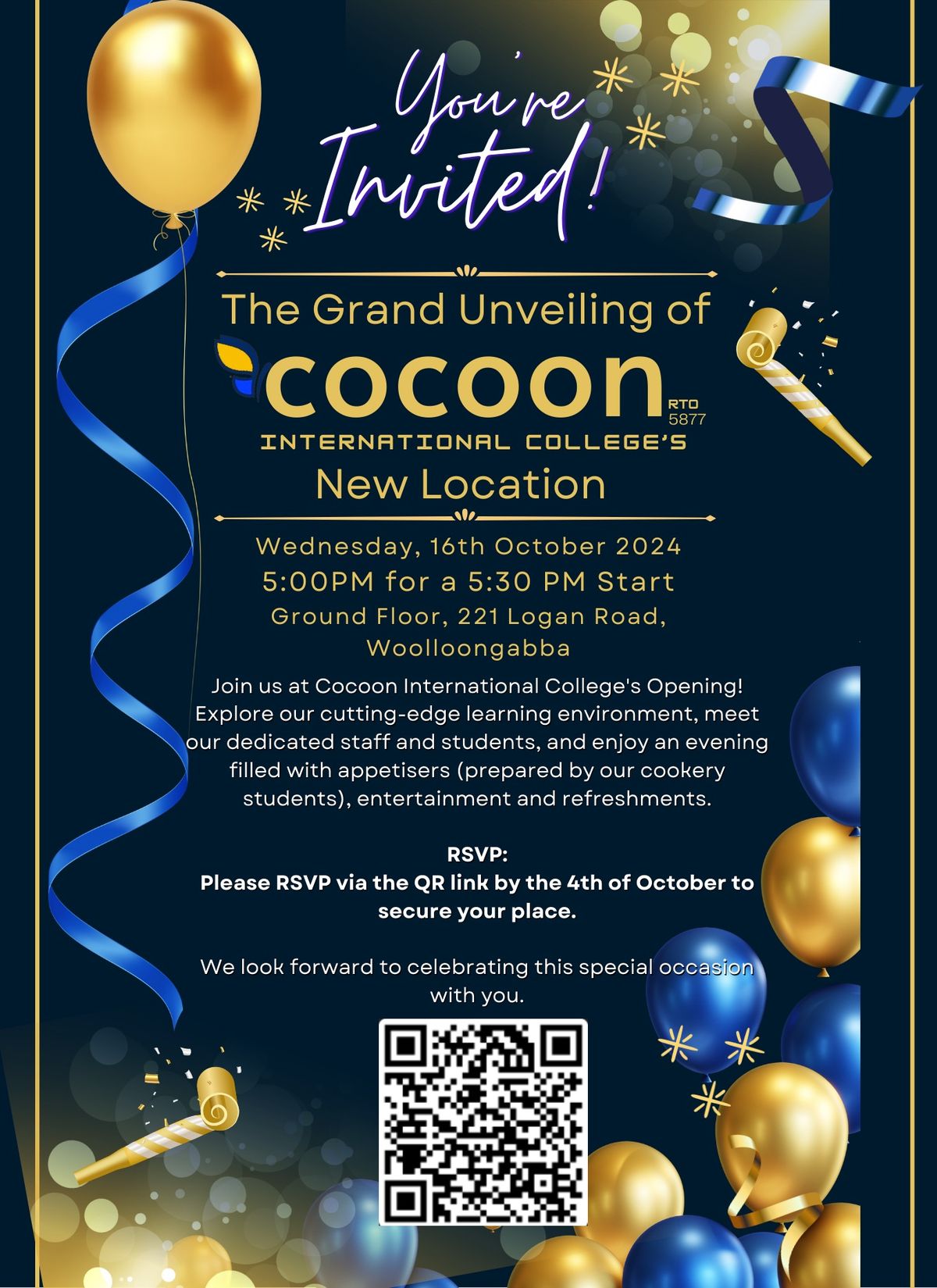 Cocoon International College Grand Unveiling of the New Location