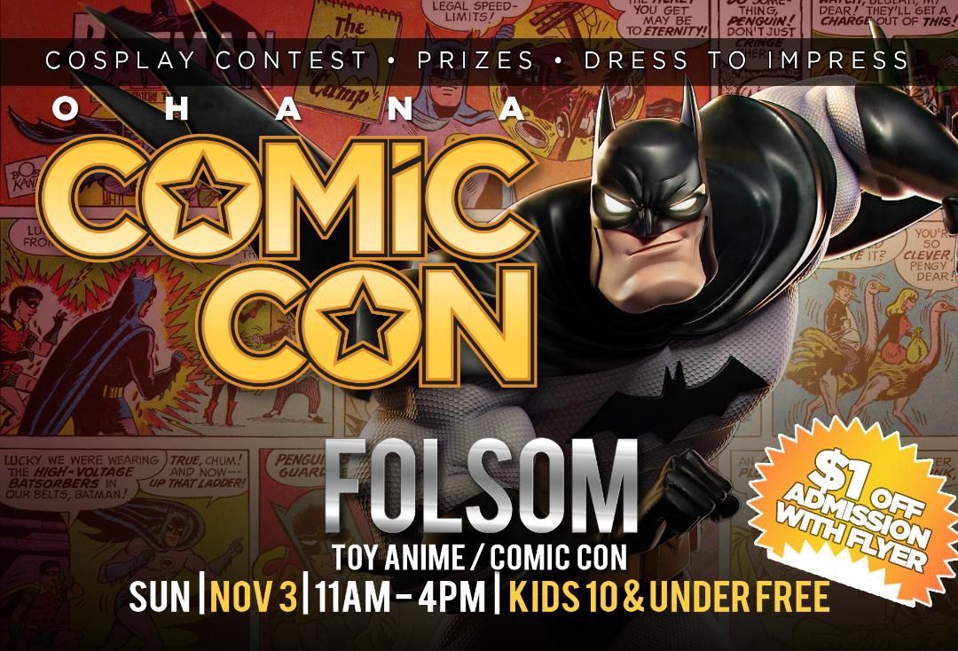 Folsom Toy-Anime-Comic Con