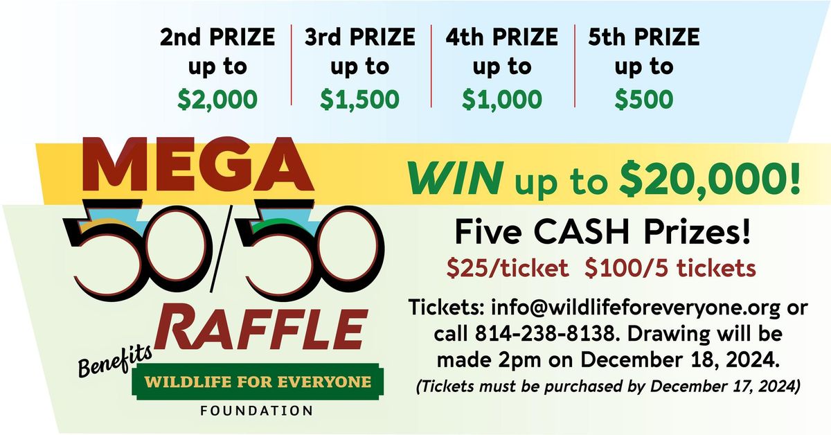 50\/50 Mega Raffle