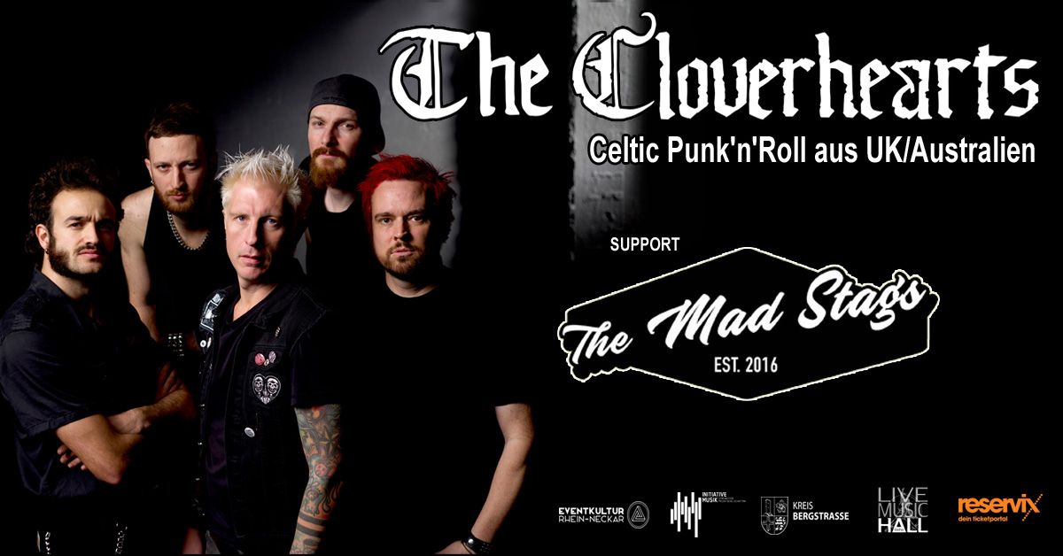 THE CLOVERHEARTS - Celtic-Punk`n`Roll - Tour 2024