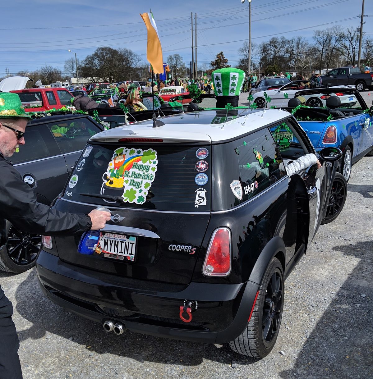 RCM in the Huntsville St. Patrick's Day Parade! \ud83c\udf40