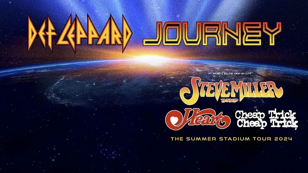 Def Leppard \/ Journey: The Summer Stadium Tour 2024 and Cheap Trick