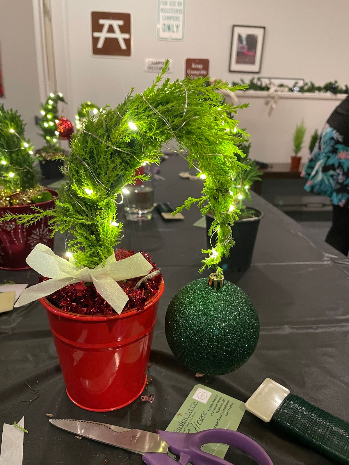 Puff n Plant - Christmas Grinch Tree - Sat Nov 30th 7PM