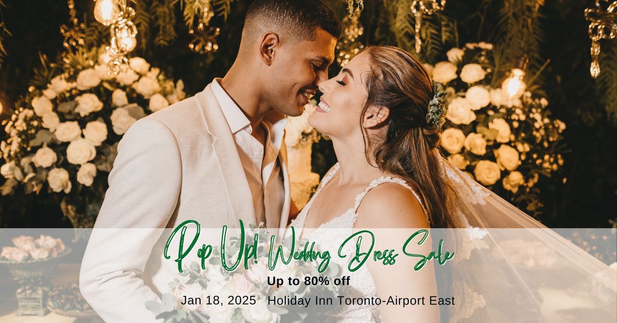 Mississauga Pop Up Wedding Dress Sale