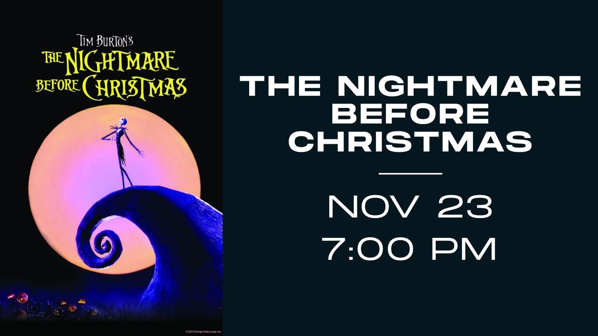 Movies On The Lawn: The Nightmare Before Christmas